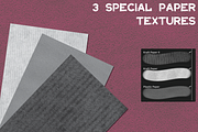 Paper Texture Brush Procreate Add On, a Brush Add-On by InkCloudDesign (Thumbnail 5 of 8)