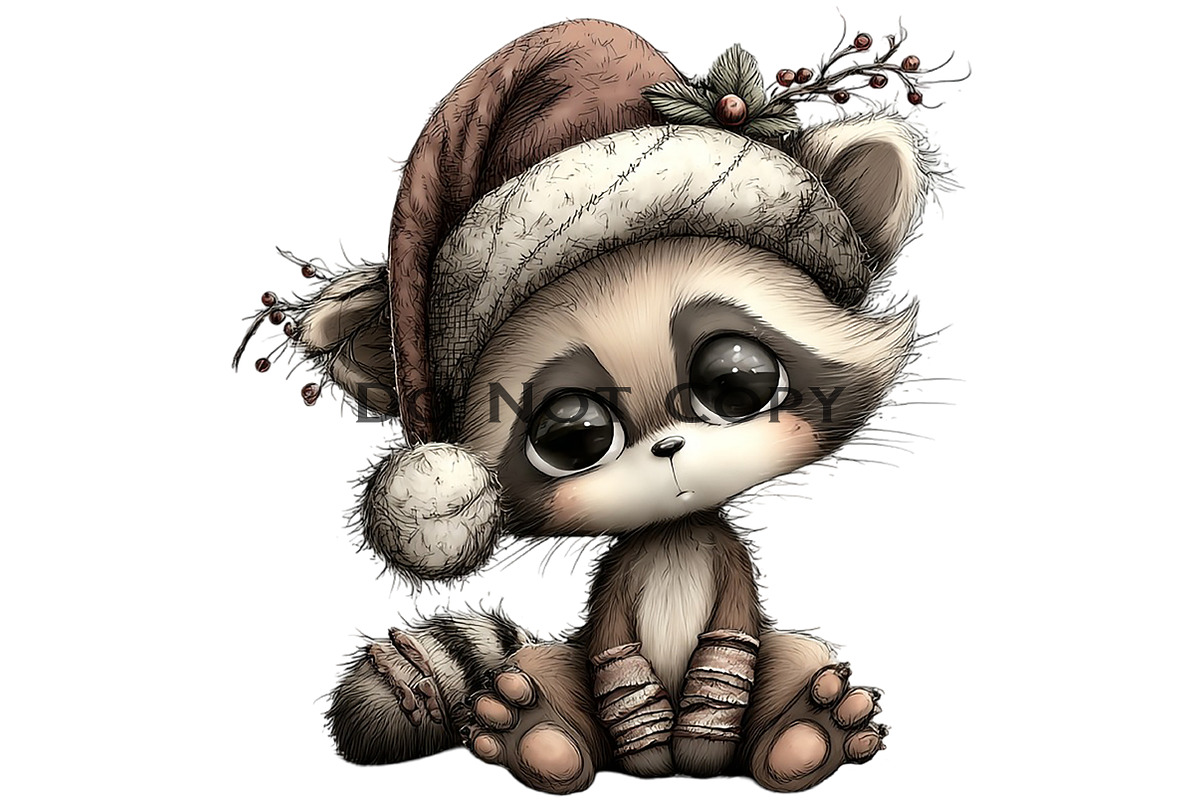 Whimsical Cozy Animal Clipart, an Illustration by Craft Nest (Photo 3 of 8)