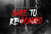 Dughon | Halloween Brush Font, a Handwritten Font by Pentagonistudio (Thumbnail 7 of 10)