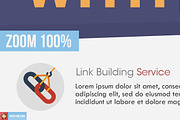 Flat Seo Flyer, a Flyer Template by Nody4Design (Thumbnail 3 of 3)