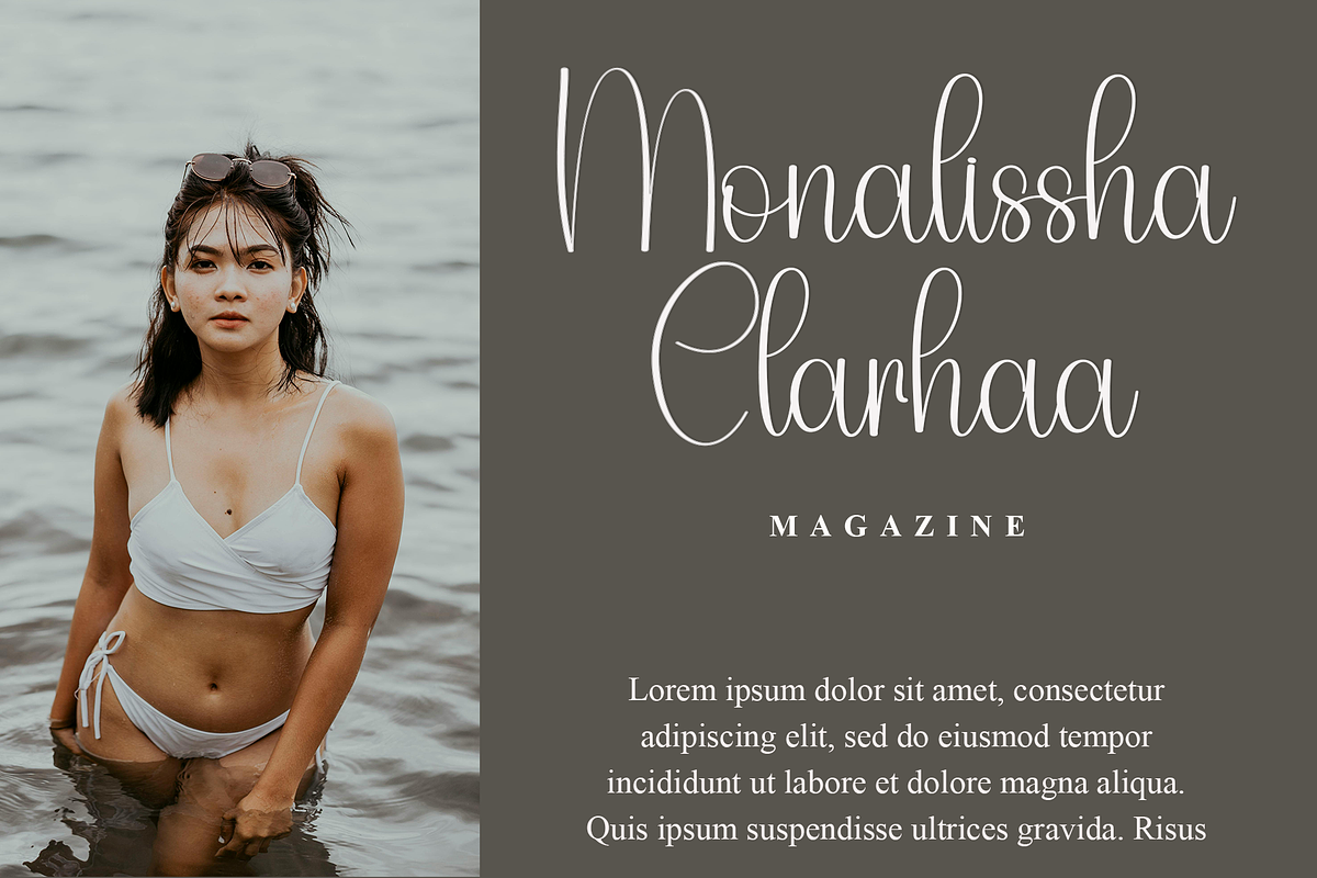 Daisy Vintage, a Handwritten Font by FreshTypeINK (Photo 4 of 8)