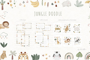 Boho Jungle Doodle