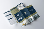 Business Tri Fold Brochure Template, a Brochure Template by Psd Templates (Thumbnail 1 of 4)