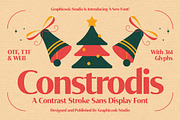 Constrodis, a Sans Serif Font by graphicook (Thumbnail 1 of 11)