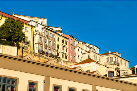 Cityscape of Coimbra in Portugal, an Architecture Photo by Leonid Andronov