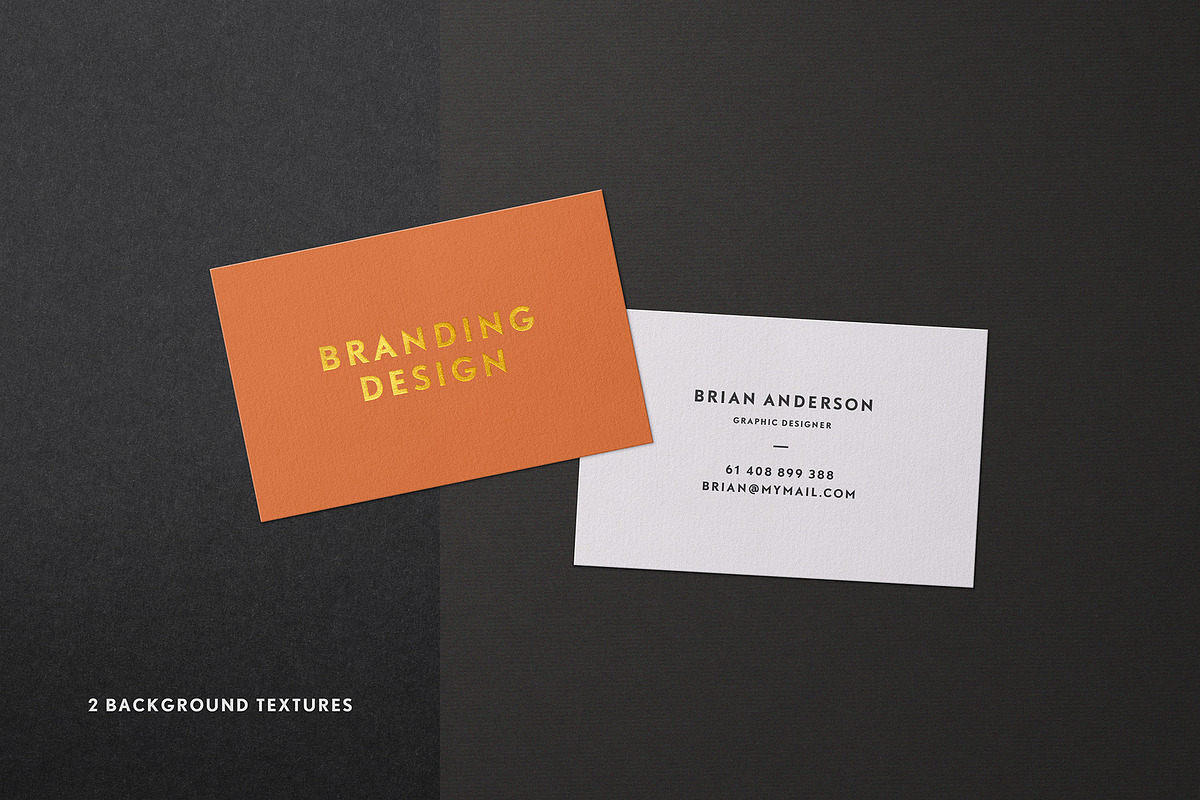 Scattered Business Cards Mockup, a Product Mockup by Design Squad (Photo 4 of 4)