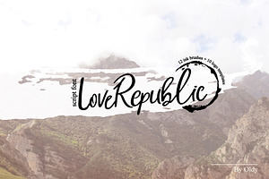 LoveRepublic/font+logo templates