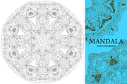 Mandalas for coloring12, an Object Graphic by Watercolor fantasy (Thumbnail 9 of 9)