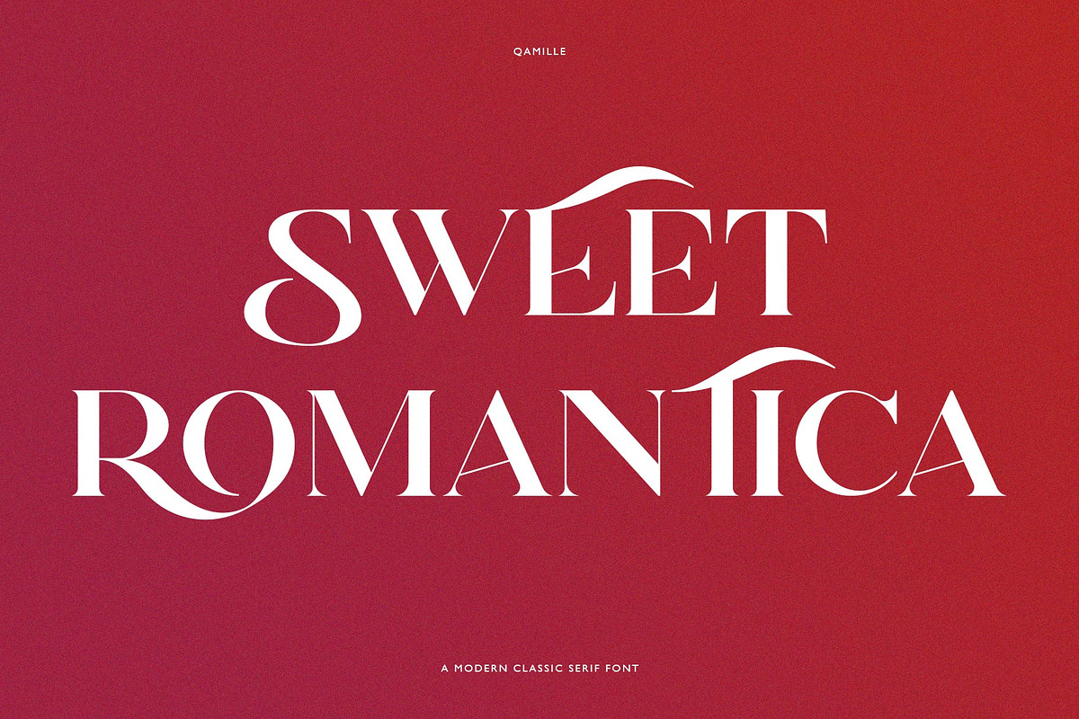 Qamille - Modern Classic Serif Font, a Serif Font by StudioinBry (Photo 6 of 13)