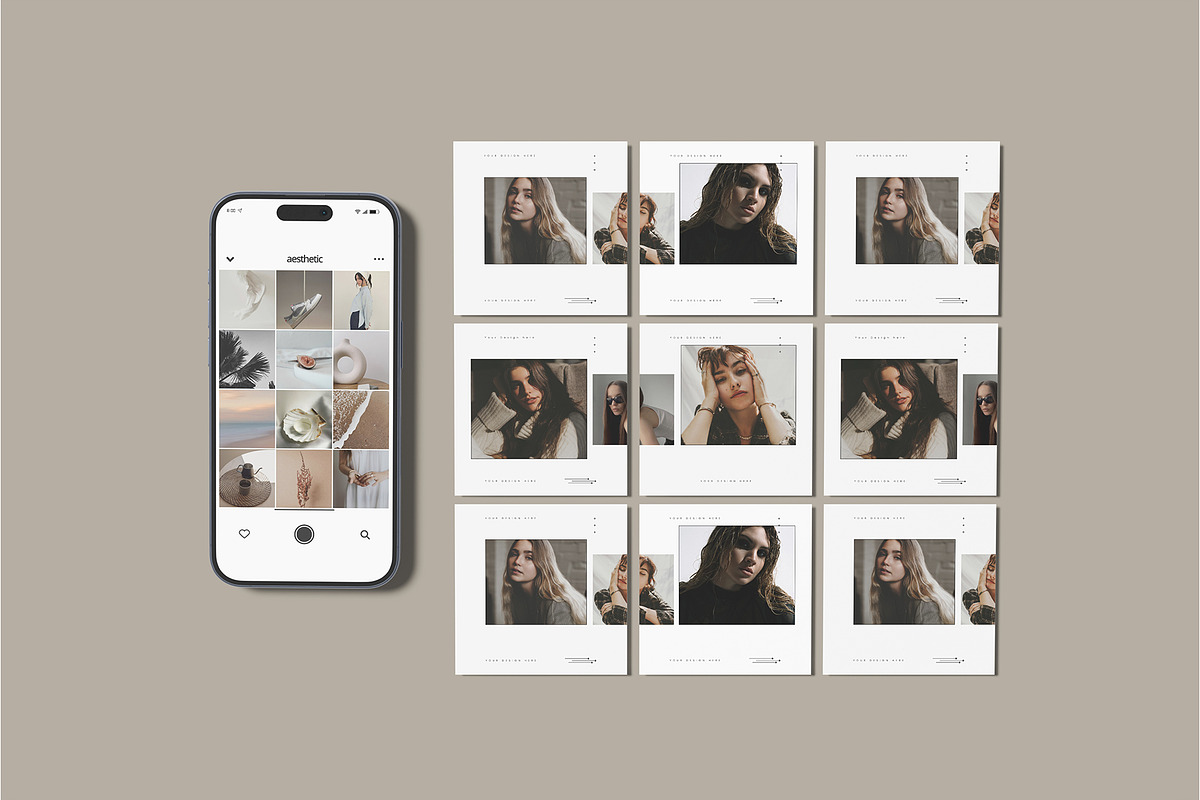 Instagram story and post mockup, a Social Media Template by rizalamora (Photo 10 of 11)