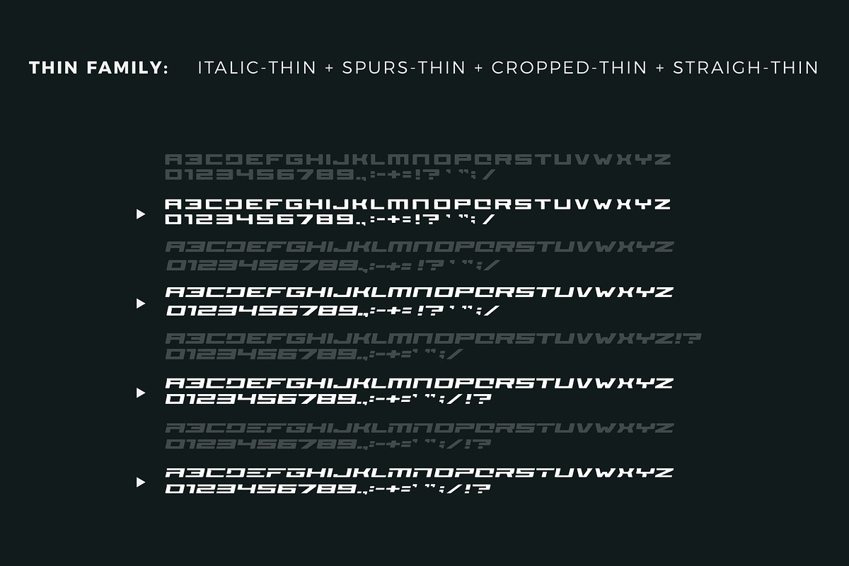 GYM Headline Font, a Sans Serif Font by artyway (Photo 5 of 5)