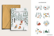 Winter season clipart, a Seasonal Illustration by LyubovZaytseva (Thumbnail 7 of 15)