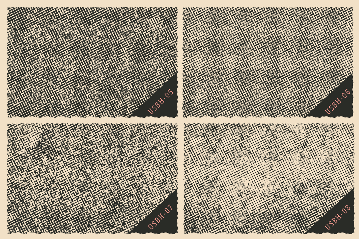 Botched Halftone Textures, a Texture Graphic by Ultrashock (Photo 3 of 8)
