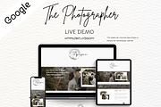 Google Site Theme | The Photographer, a Templates & Theme by She Designs Things (Thumbnail 3 of 7)