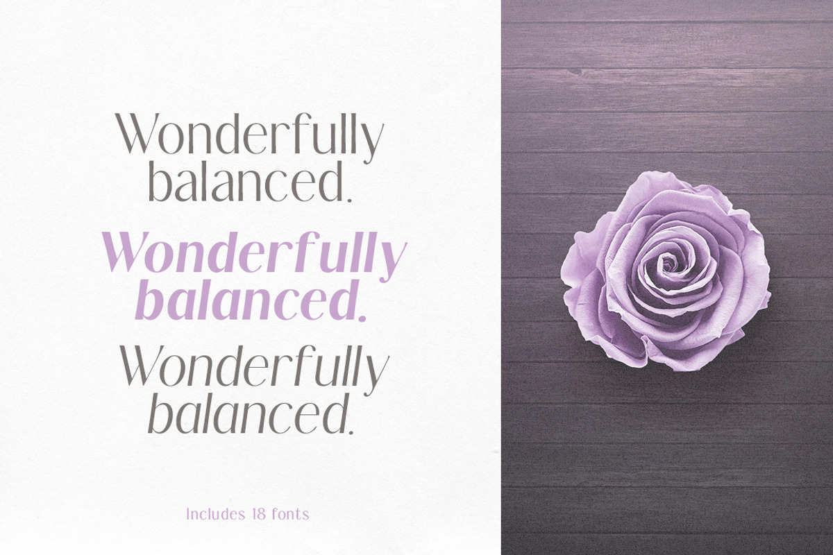 Kannesha Sans Serif (18 fonts), a Sans Serif Font by Areatype (Photo 11 of 13)
