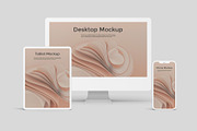 Clay Device Screen Mockup, an iPad Mockup by graphicpages (Thumbnail 9 of 11)