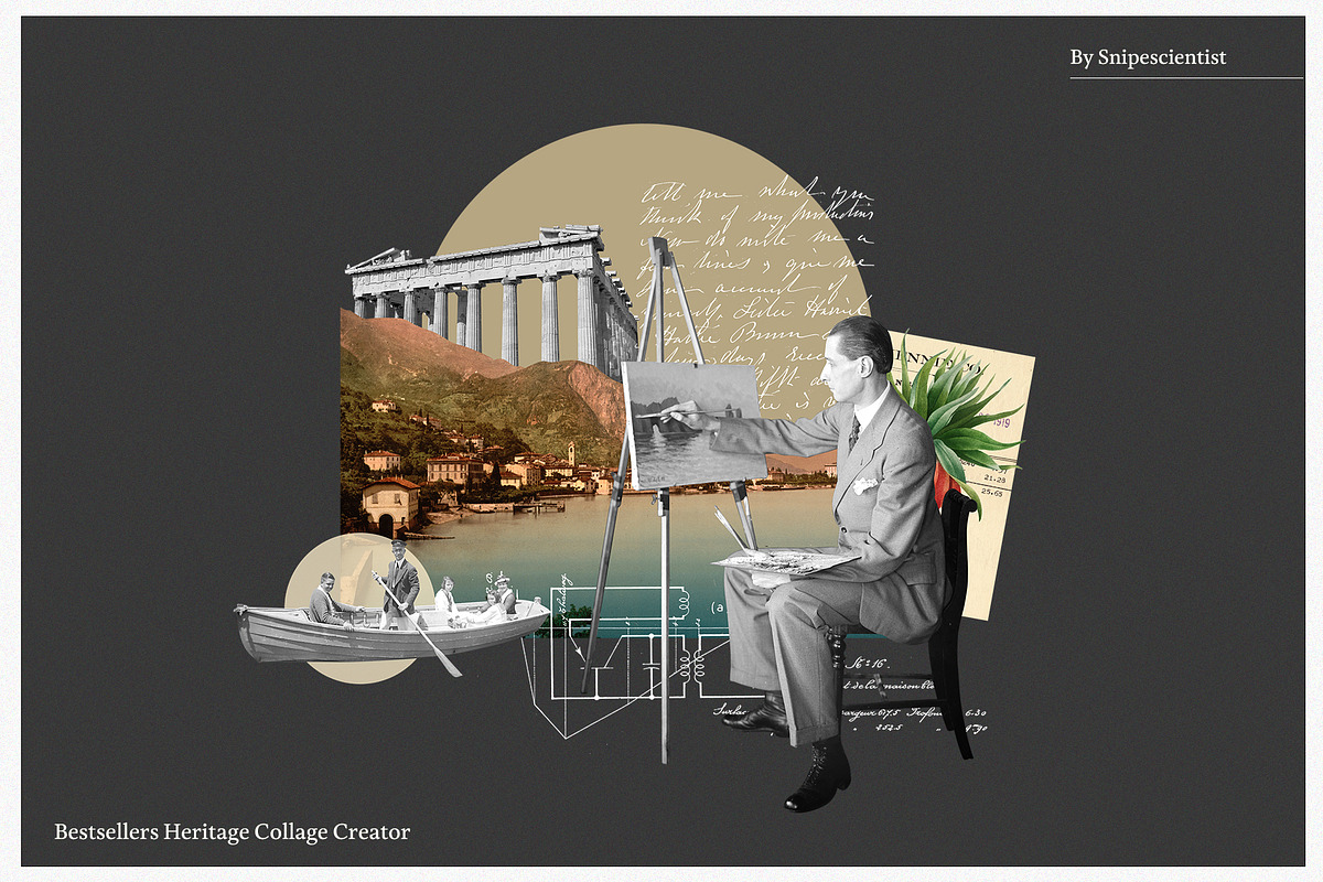 Bestsellers Heritage Collage Creator, an Object Graphic by SNIPESCIENTIST (Photo 37 of 64)