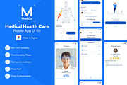MediCo - Medical UI Kit, an UI Kit Template by Ecolor Studio (Thumbnail 1 of 7)