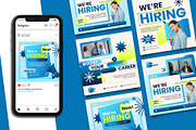 We're Hiring Instagram Post Template, a Social Media Template by Artnivora.Std (Thumbnail 2 of 2)