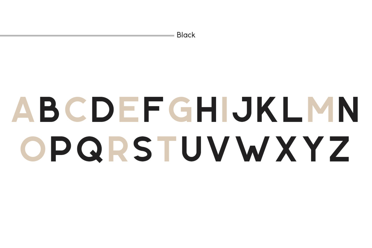 Geometrica Sans - Type Family, a Sans Serif Font by BorisG (Photo 13 of 14)