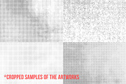Light Halftone Textures Pack, a Texture Graphic by fukomoku (Thumbnail 9 of 10)
