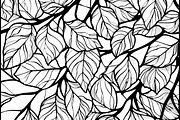 Intricate Botanical Leaf Pattern, an Illustration by Amazin_art (Thumbnail 9 of 10)