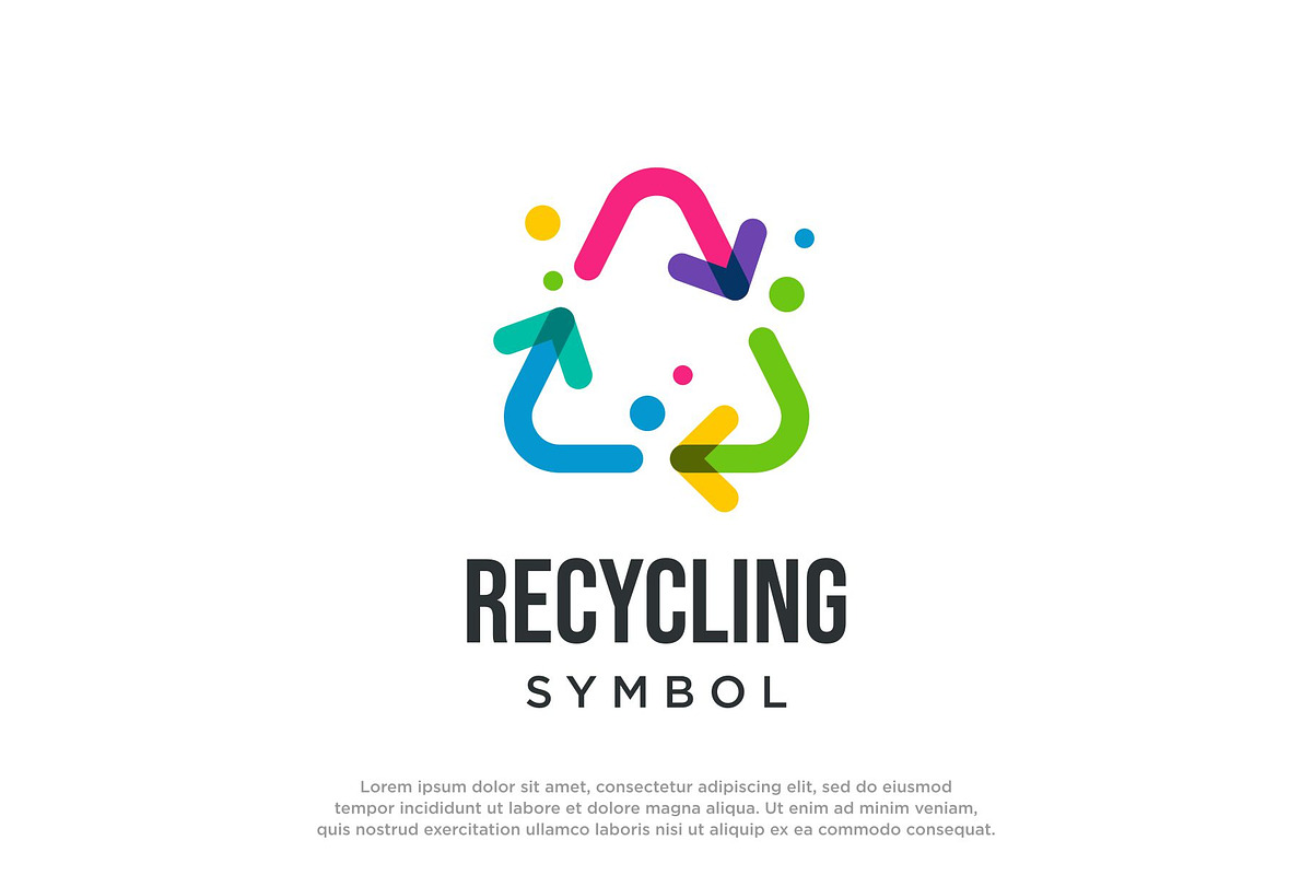 Recycling Logo, a Branding & Logo Template by Buqancreative (Photo 1 of 2)