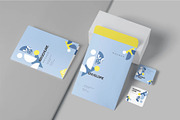 Stationery Branding Mockups, an Advertising Mockup by megostudi0 (Thumbnail 9 of 9)