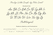 Marilyn Wilde Handwriting Script, a Script Font by Mila Garret (Thumbnail 16 of 18)