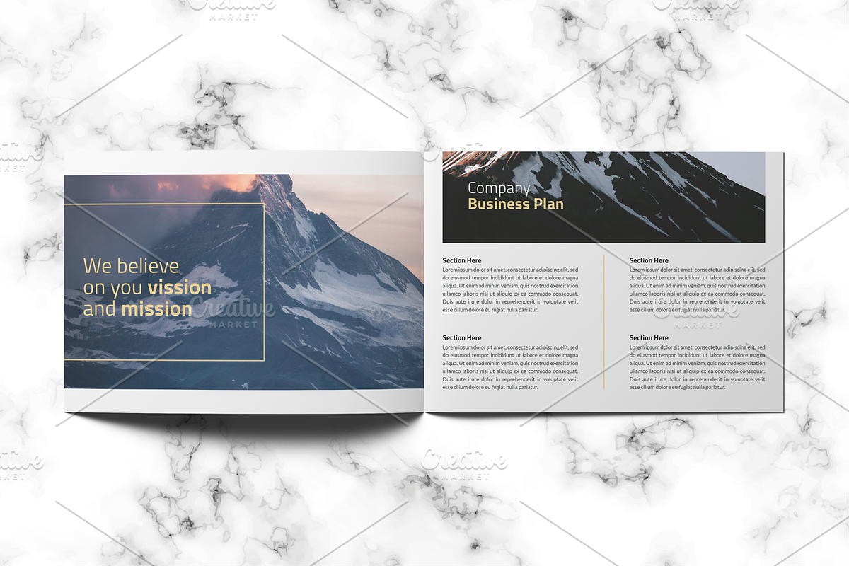 Business Landscape Magazine, a Magazine Template by Artiveko (Photo 2 of 6)