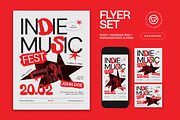 Indie Music Festival Flyer, a Flyer Template by graphicook (Thumbnail 1 of 3)
