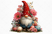 Whimsical Easter Gnome Clipart, an Illustration by Craft Nest (Thumbnail 9 of 10)