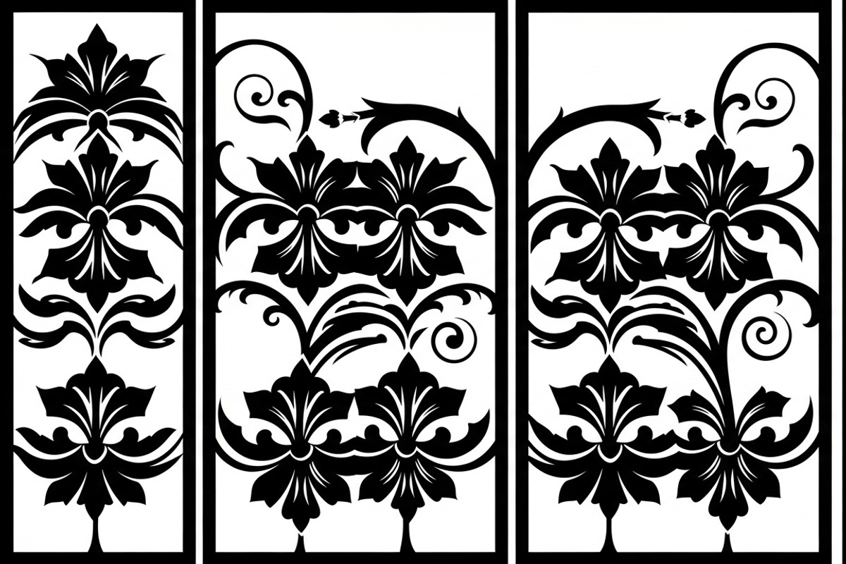 Elegant seamless pattern laser cut, a Decorative Illustration by Amazin_art (Photo 41 of 51)