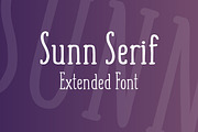 SUNN Serif Extended Font, a Font by Wild Ones (Thumbnail 1 of 7)