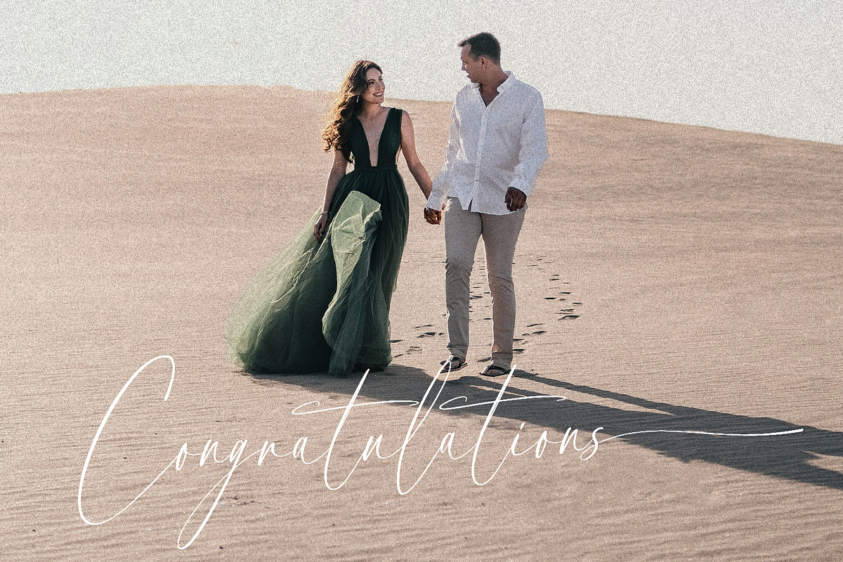 Silken A Stylish Script Font, a Script Font by Prestige Artsy Studio (Photo 5 of 9)