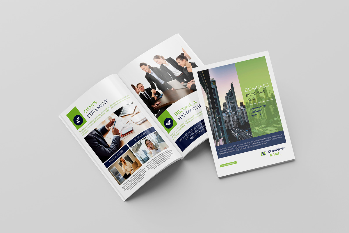 Company Profile Brochure, a Brochure Template by Template Shop (Photo 9 of 11)