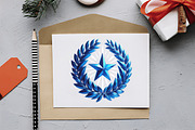 Blue Veterans Day Clipart, an Illustration by RobertsArt (Thumbnail 2 of 7)