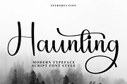 Haunting, a Handwritten Font by InermediaSTUDIO (Thumbnail 2 of 7)