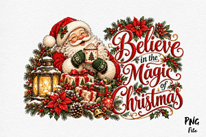 Believe In The Magic Of Christmas