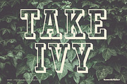 UPSTATE - A Collegiate Style Font, a Slab Serif Font by Komet & Flicker (Thumbnail 6 of 15)