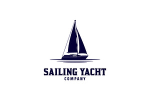 Sailing Yacht Logo, a Branding & Logo Template by Atlantis X Nurman Arbai