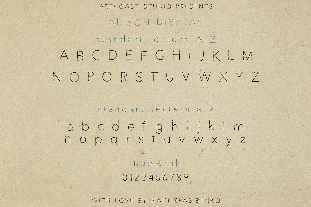 Alison Handwritten Font Duo, a Script Font by Artcoast Fonts (Photo 10 of 17)