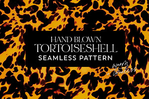 Blown Tortoiseshell Seamless Pattern