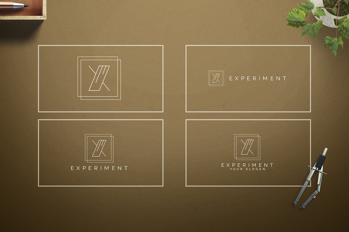 Geometric Letters and Logo Designs, a Branding & Logo Template by VP Fonts (Photo 26 of 28)