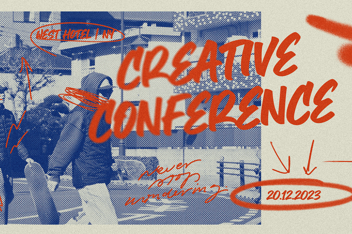 Scribox Marker – Bold Street Brush, a Handwritten Font by decographstud (Photo 4 of 8)