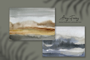 Airy-Fairy Abstract Landscapes