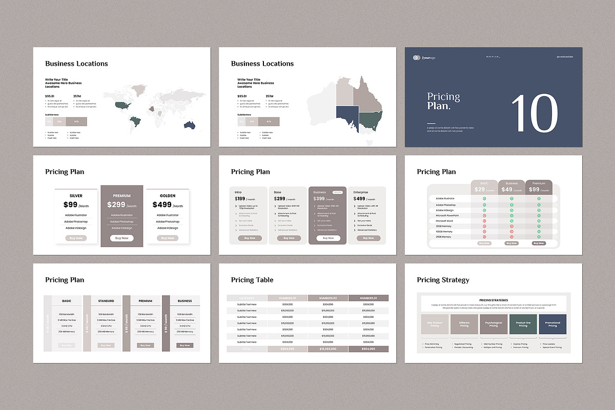 Pitch Deck PowerPoint Template, a Presentation Template by CreativeSlides (Photo 11 of 30)