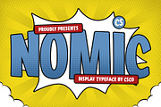 CS Nomic – Comic Font, a Sans Serif Font by Craft Supply Co. (Thumbnail 1 of 8)