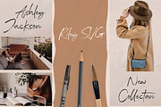 Riley SVG & Font, a Script Font by Digital Hustler (Thumbnail 2 of 9)