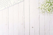 Stock Photo | Floral Desk Mockup, an Arts & Entertainment Photo by Sweet Rain Studios (Thumbnail 3 of 4)